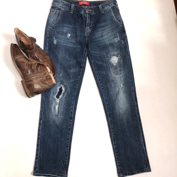 Stradivarius Distressed Jeans - Picture 3 of 8